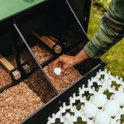 Poulailler Nestera Sur Pieds Taille M Plastique Recyclé 5 à 9 Poules 16 Poulailler Nestera Sur Pieds Taille M Plastique Recyclé 5 à 9 Poules -Poulailler Série Magasin poulailler plastique recycle nestera m pondoir