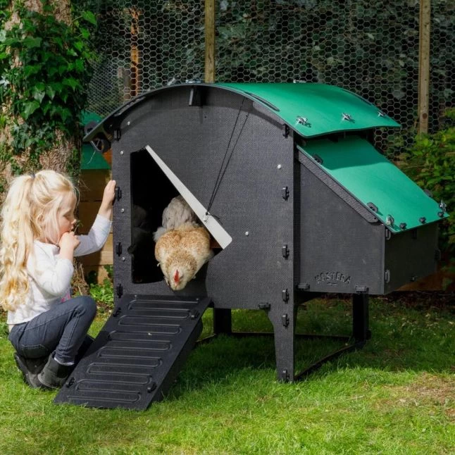 Poulailler Nestera Sur Pieds Taille M Plastique Recyclé 5 à 9 Poules 10 Poulailler Nestera Sur Pieds Taille M Plastique Recyclé 5 à 9 Poules – Image 8