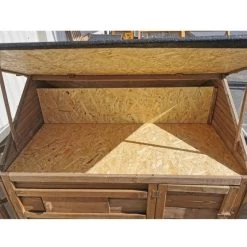 Poulailler Plymouth Toit Shingle Ouvrant 4 à 6 Poules Bois FSC 24 Poulailler Plymouth Toit Shingle Ouvrant 4 à 6 Poules Bois FSC -Poulailler Série Magasin poulailler plymouth bois fsc toit ouvert 1