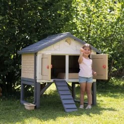 Poulailler Made In Jura Plastique 4 à 5 Poules - Smoby 15 Poulailler Made In Jura Plastique 4 à 5 Poules - Smoby -Poulailler Série Magasin poulailler smoby avec fille