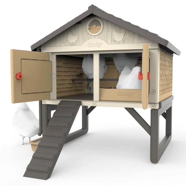 Poulailler Made In Jura Plastique 4 à 5 Poules - Smoby 9 Poulailler Made In Jura Plastique 4 à 5 Poules - Smoby – Image 7