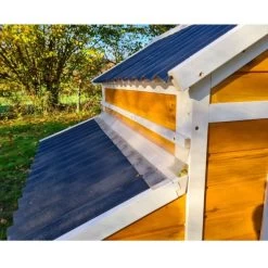 Poulailler Toit Renforcé M Toit Plastique 6 à 8 Poules 27 Poulailler Toit Renforcé M Toit Plastique 6 à 8 Poules -Poulailler Série Magasin poulailler toit renforce 6 a 8 poules detail toit