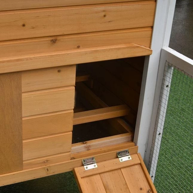 Poulailler Toit Renforcé S Toit Plastique 4 à 6 Poules 9 Poulailler Toit Renforcé S Toit Plastique 4 à 6 Poules – Image 7