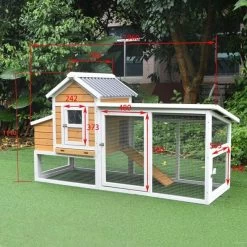 Poulailler Toit Renforcé S Toit Plastique 4 à 6 Poules 25 Poulailler Toit Renforcé S Toit Plastique 4 à 6 Poules -Poulailler Série Magasin poulailler toit renforce s 4 a 6 poules dimensions