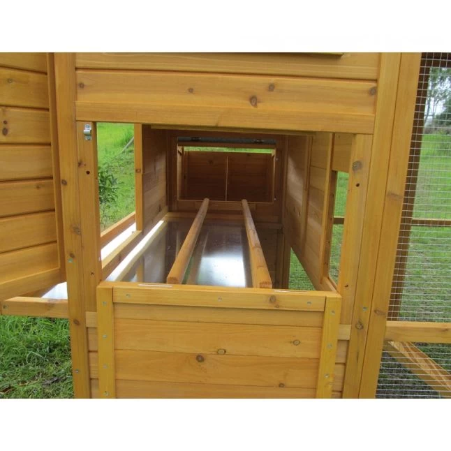 Poulailler Gaulois II Toit Shingle 6 à 10 Poules Avec Extension Parc Grillagé 12 Poulailler Gaulois II Toit Shingle 6 à 10 Poules Avec Extension Parc Grillagé – Image 10