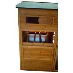 Poulailler Gournay Toit Shingle 10 à 12 Poules 23 Poulailler Gournay Toit Shingle 10 à 12 Poules -Poulailler Série Magasin poulailler gournay 10 a 12 poules toit shingle vue cote