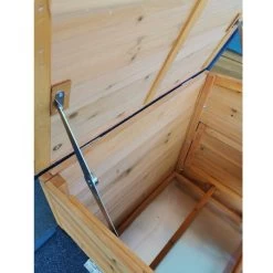 Poulailler Sussex XL Toit Shingle Noir Ouvrant 6 à 10 Poules Bois FSC 32 Poulailler Sussex XL Toit Shingle Noir Ouvrant 6 à 10 Poules Bois FSC -Poulailler Série Magasin poulailler sussex detail detail toit ouvert 1