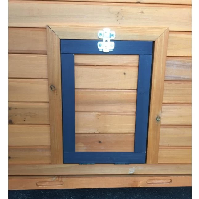 Poulailler Sussex L Toit Shingle Noir Ouvrant 4 à 6 Poules Bois FSC 6 Poulailler Sussex L Toit Shingle Noir Ouvrant 4 à 6 Poules Bois FSC – Image 4