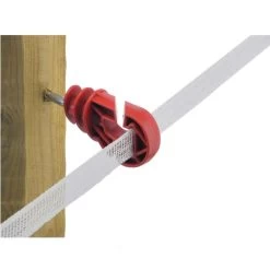 KERBL Ruban Conducteur Pour Clôture Poule Et Volaille EconomyLine 200m - Ako 9 KERBL Ruban Conducteur Pour Clôture Poule Et Volaille EconomyLine 200m - Ako -Poulailler Série Magasin ruban cloture electrifiee economyline ako 200m installe