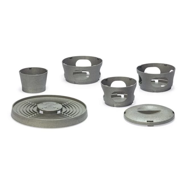 Mangeoire Tour Pour Poule Feed Tower Grise En Plastique Recyclé - Beeztees 8 Mangeoire Tour Pour Poule Feed Tower Grise En Plastique Recyclé - Beeztees – Image 6