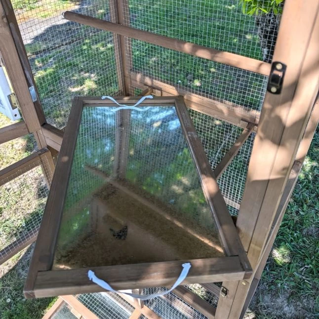 Volière Pour Oiseaux En Bois Double Toit Shingle 14 Volière Pour Oiseaux En Bois Double Toit Shingle – Image 12