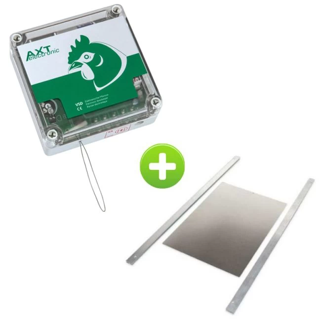 Portier électronique Poulailler AXT VSDB Et Trappe En Aluminium Taille Medium 3 Portier électronique Poulailler AXT VSDB Et Trappe En Aluminium Taille Medium
